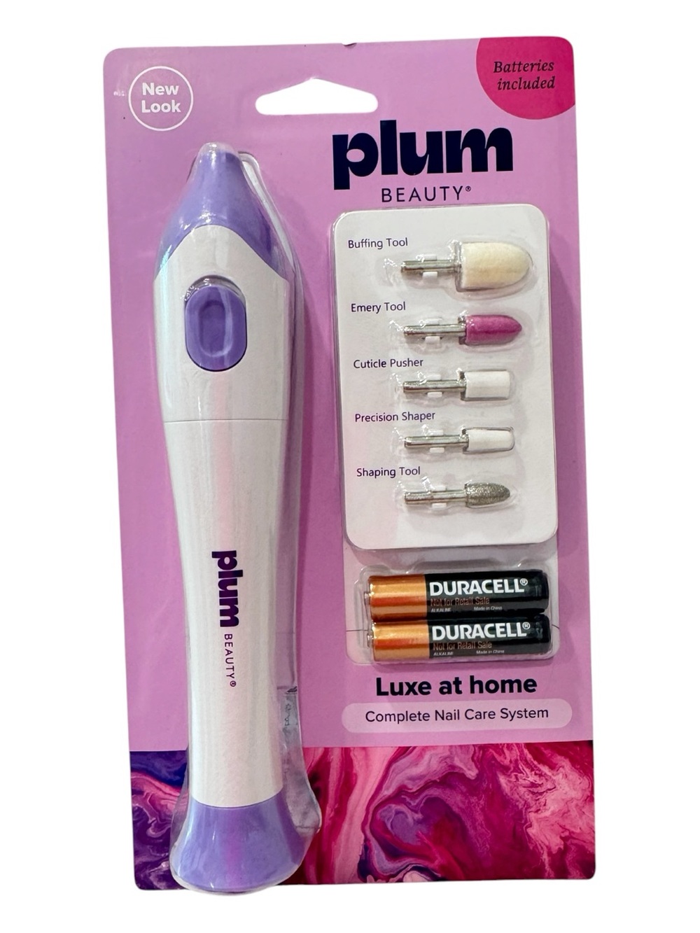 Plum Beauty Complete Nail Care System - New in Box - Batteries Included